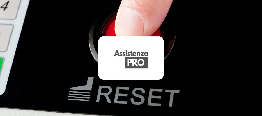 Come effettuare il reset della lavatrice Candy